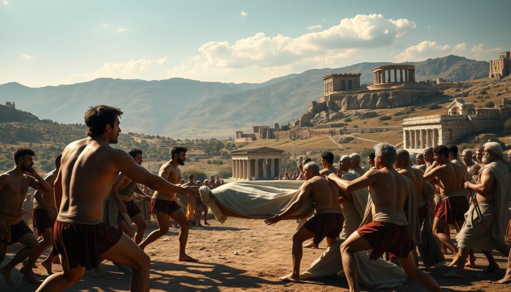 giochi funebri Iliade