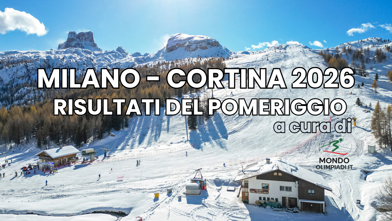 Milano-Cortina, il pomeriggio delle Olimpiadi: sci, snowboard e biathlon