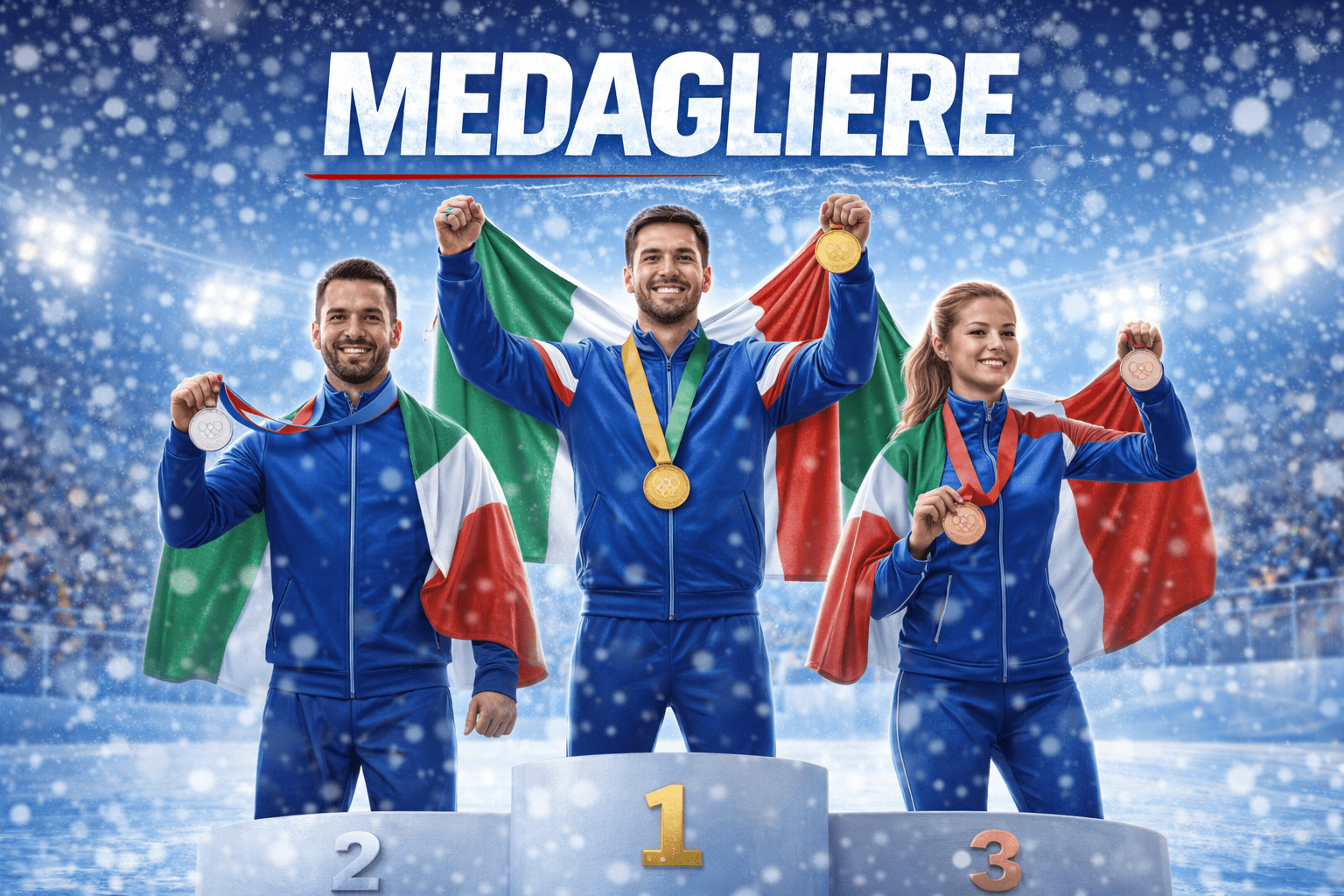 Medagliere finale Olimpiadi Milano-Cortina: le medaglie delle nazioni