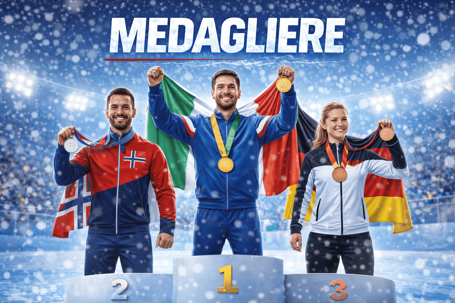 Medagliere Milano-Cortina 2026: l’Italia rimane sul podio?