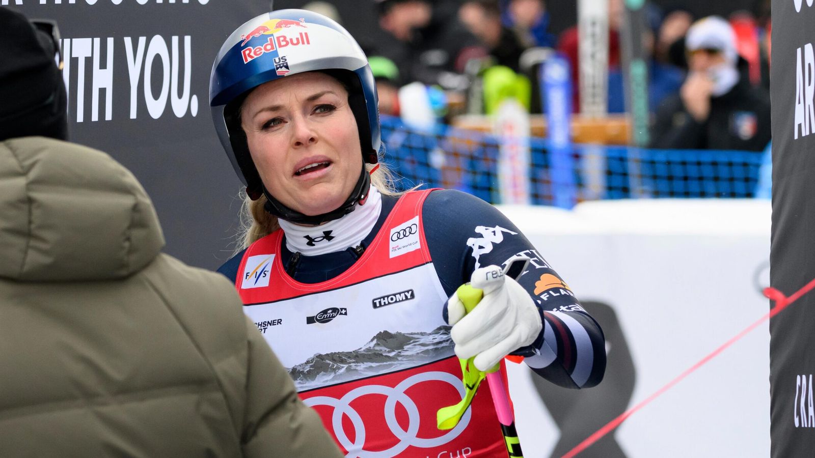 Olimpiadi Milano Cortina, Lindsey Vonn e il crociato rotto
