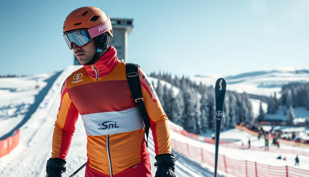 attrezzatura salto sci